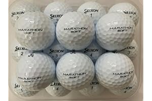 PRO LAKE BALLS 24 Srixon Marathon Soft Golf lake balls -Pearl/Grade A quality (used not new)
