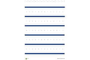 ‎STEINFACHER Steinfacher BLANKO Griffregister - dunkel-blau