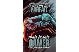 Agenda 2024 2025: SCOLAIRE | Fille Garçon | Collège Lycée Étudiant Primaire | Journalier Français | Jolie couverture GAMER Original