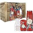 Old Spice Treasure Chest Gift Box, Old Spice Captain After Shave Lotion, Deodorant Stick, Shower Gel