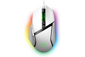 Razer Basilisk V3 - Souris Gaming Filaire Personnalisable - Design Ergonomique - capteur 26K DPI - Chroma RGB - 11 Boutons programmables - molette HyperScroll inclinable - PC/Mac | Blanc