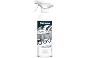 simprax® Markisen Imprägnierung - Imprägnierspray zum Langzeitschutz von Markisen, Sonnenschirmen und Sonnensegeln - Anti Grünbelag - UV-stabil - 500ml