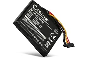 CELLONIC, Batteria GPS compatibile con TomTom Go Live 2050 World, GO Live 1005 Europe, GO 1005 (1000mAh, 3.7V) Batteria di Ricambio AHL03711018 VF1C 4CQ02