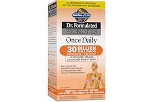 Garden of Life Daily Probiotics Formulated by Doctors - 30 Billion CFU for Daily Digestive Health - 30 Vegetarian Capsules