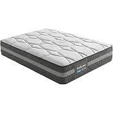 Du&eacute;rmete Online - Selene Memory Foam Mattress | Pocket Springs | Optimal for Back Pain | Height 30 cm | High Firmness | Anti-