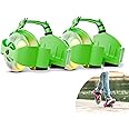 Tygatec Flashing LED Wheels Roller Skates - Light-Up Adjustable Skates for Kids & Adults - Glowing Colorful Wheels for Night Skating - Inline Skates with Illuminated Wheels for Fun Outdoor Activities