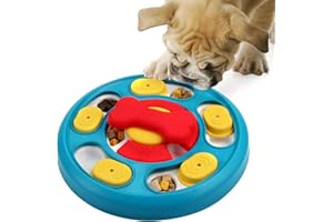 jenilily Dog Food Puzzle Feeder Toys for IQ Training & Mental Enrichment, Treat Brick Interactive Toy Slow Feeder, Dispenser, Dispensing