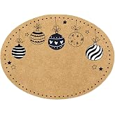 Logbuch-Verlag 200 Christmas Stickers 6 x 4 5 cm Roll Premium Name Stickers Kraft Paper Writeable for Gifts Made in Germany