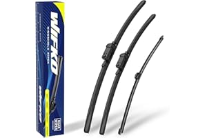 ‎WIFKO Wifko Scheibenwischer Kompatibel für BMW X2 F39 2018-2023, Wischerblätter Vorne + Hinten, Set Frontscheibenwischer und heckscheibenwischer, Auto Scheibenwischer, Set für Frontscheibe und Heckwischer