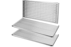 BBQRATION 43,2 cm Grillrost für Charbroil Performance TRU-Infrared 450 3-Brenner 463370719 463371719 463371116 463371316 463371716 463336016, G460-82 00-W1 Edelstahl-Strahler für Charbroil Grillteile