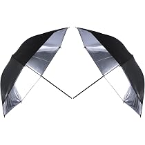 Lot De 3 Parapluies Diffuseurs Blancs Translucides 83 Cm - Studio Photo & Vidéo - Adoucisseur Lumière Pro