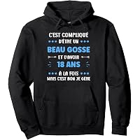 T-Shirt Beau Gosse 18 Ans - Humour Anniversaire 18 Ans Ado Garçon Homme Drôle Cadeau