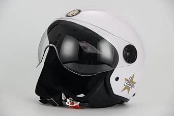 BHR casco calcio INTER BIANCO STAR 801, bianco/nero, L : Amazon.it: Auto e  Moto