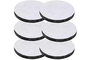 LADYSONS Lot de 6 filtrants à eau pour bouteilles filtrantes Brita Fill and Go, filtres à eau Microdisc pour Réduit les PFAS, le chlore, les microparticules et autres impuretés