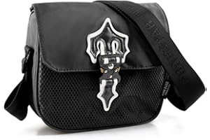 WDJLNZB Trapstar Sac Trapstar London Oxford Sac à Bandoulière pour Homme, Fashion Trapstar Bag,Oxford Fabric Hip Hop, Grande Capacité, Bandoulière Trapstar pour Cadeaux, Voyages et Sports