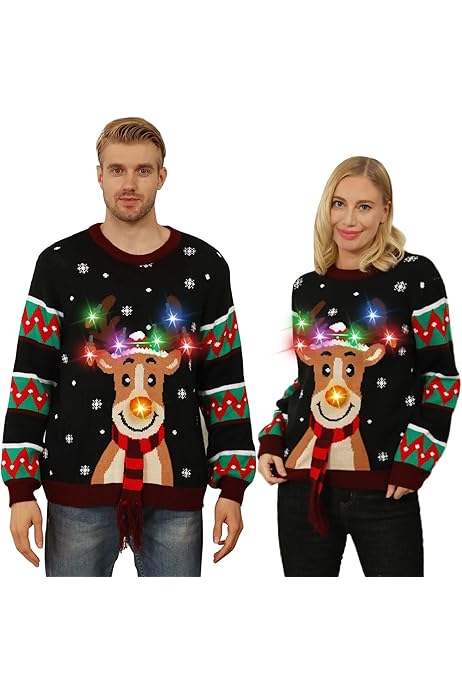 Shop light up xmas jumpers 2018 Clearance