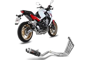 HONDA CB 650 F 2016 LIGNE COMPLÈTE MIVV ÉCHAPPEMENTS GP INOX NOIR CLASSIQUE