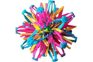 YULOKDWI Respiration Boule Magique Extensible, Colorée Attrape Main Boule Expansive, Boules Expansible,Jeu Éducatif Apaisant pour Garçons Filles, Autisme Jouet Sensoriel