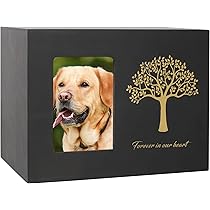 Urna In Legno Per Ceneri - Albero Della Vita, Per Umani E Animali 8,9x8,9x6,3 Cm - Foto 5