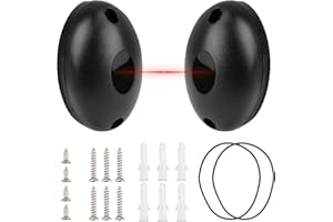 HUKNEQN Fotocelula Puerta Garaje, Sensor Puerta Garaje, Sensor Fotocélula Infrarroja Universal para Puertas Automáticas y Garajes, 12/24V AC/DC, IP55, Kit de Seguridad para Cancelas Correderas y Portones