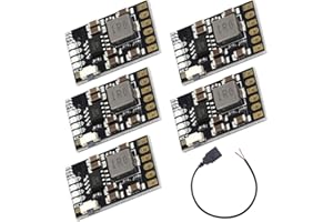 Youmile 5PCS 5V 2A Charge Discharge Integrated Module 3.7V 4.2V for 18650 Lithium Battery Charging Boost Mobile Power Supply Charge and Discharge Protection PCB Board Module with USB Female Cable