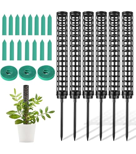 12st Elektrocultuur Plantenstokken, 29,2cm Koperen Tuinstokken Koperen