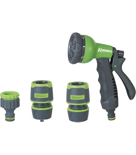 FercasaShop® - Scopa Da Giardino Verde In Pvc Tipo Bamboo Spazzina Con