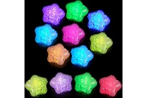 Jovicos Baby Bath Toys, LED Light Up Bath Toys for Babies, Colorful Twinkle Stars Kids Sensory Toys for Toddler Sensory Toys for Autism