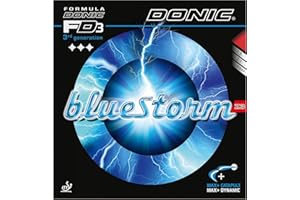Donic Bluestorm Z3, 2.1 mm Red and black, table tennis Rubbers (2 Pieces)