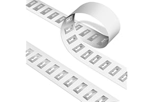 INNOHHUSTLE 40 Pcs NFC Tags Sticker with Original NTAG213 Chip NFC Stickers Adhesive Labels Transparent RFID Tags Rewritable 144 Bytes Memory Suitable for All NFC-Enabled Devices and Smartphones