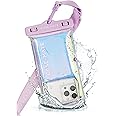 CASE-MATE - IP68 Waterproof Phone Pouch/Case [Touchscreen Compatible] - Floating Waterproof Phone Case w/Crossbody Lanyard for iPhone 14 Pro Max/ 13 Pro Max/ 12 Pro Max/ 11/ S23 Ultra - Soap