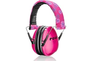 CHEEKY RASCALS Reer SilentGuard Child Ear Protectors | Noise Cancelling Hearing Defenders from 24 months | Essential for Kids and Autistic Sensory Issues | Pink