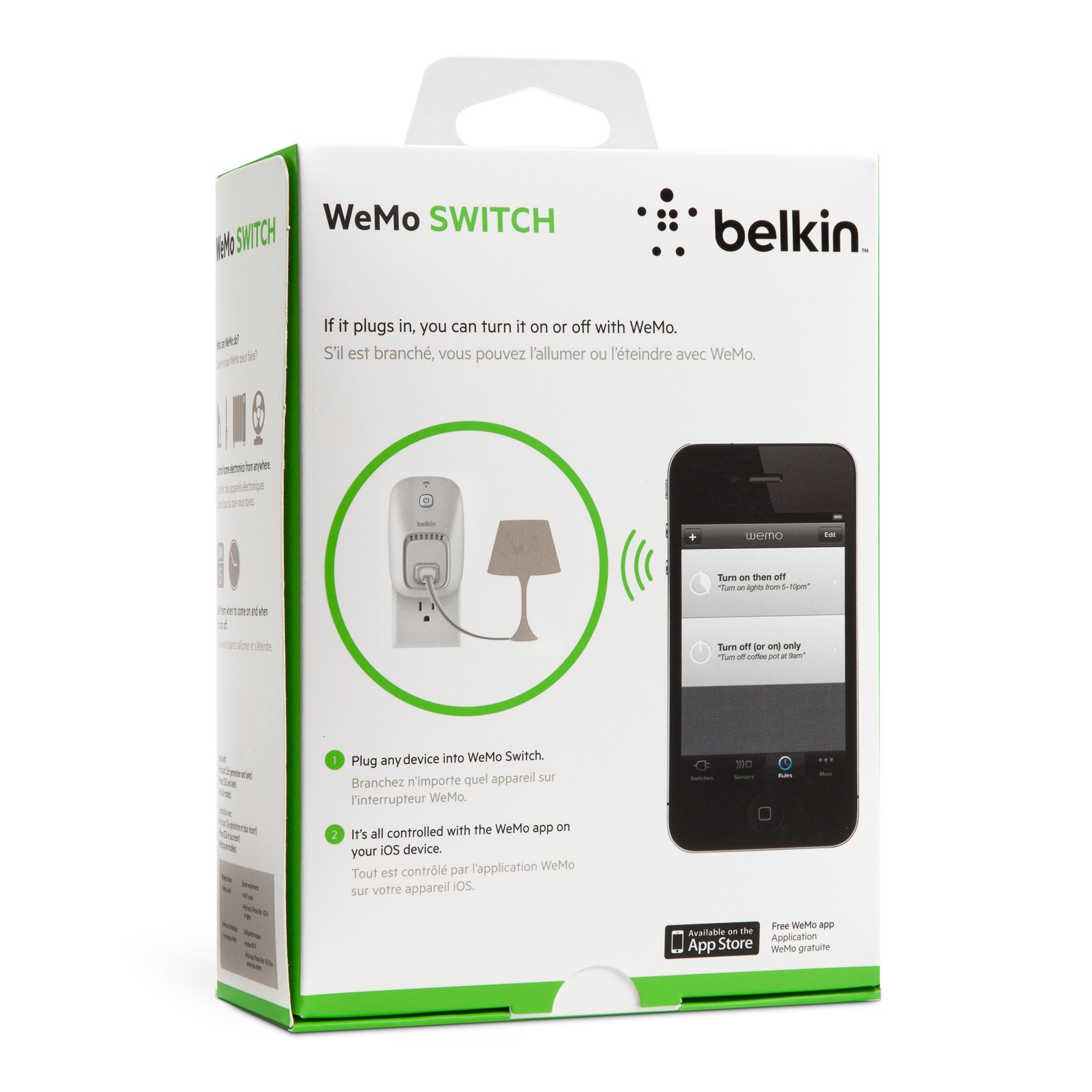 Belkin WeMo F7C027uk Switch Smart Plug (Wi-Fi Smart Plug, Control Lights and Appliances from Phone, Works with Amazon Alexa) - Image 10