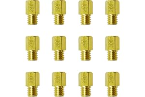 YGQ Kit de chorro principal para carburadores Mikuni VM TM hexagonal grande VM4/042 (#240 - #340)