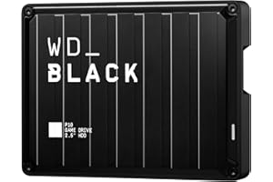 WD_BLACK P10 6TB Game Drive HDD portatile USB 3.2 Gen 1 Tipo A compatibile con Playstation, Xbox, PC e Mac