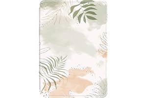 SGKITM Coque Kindle Paperwhite 2021 6.8" Cuir Flip Etui Silicone TPU Ultra Mince Auto Veille ou Réveil Case Jolie Femelle Créatif Modèle Housse pour Kindle Paperwhite 11e Génération 2021 (1)