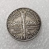 Pièce Hobo Nickel 1881 – Réplique Morgan Dollar En Laiton Plaqué Argent – Souvenir De Collection Unique