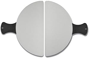 G3 Ferrari R10006PA Paire de palettes XXL en aluminium pour four à pizza Délice et pizzeria Snack Napolitaine, diamètre 31, facile à nettoyer