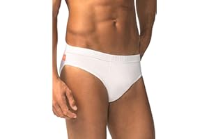 Liabel Slip Uomo 100% Cotone (Confezione da 12 o 3) Mutande Uomo Bianche Colorate Intimo Uomo LS559