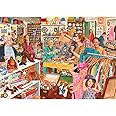 The House of Puzzles - Charity Bargains Jigsaw - 1000 Piece Jigsaws For Adults, Artist Illustrated, Scenic Landscape, Deluxe Puzzle Gifts