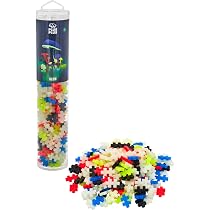 Plus-Plus Tubo Creativo Panda - 100 Piezas De Construcción (Juguete Educativo Para Niños 5-12 Años)