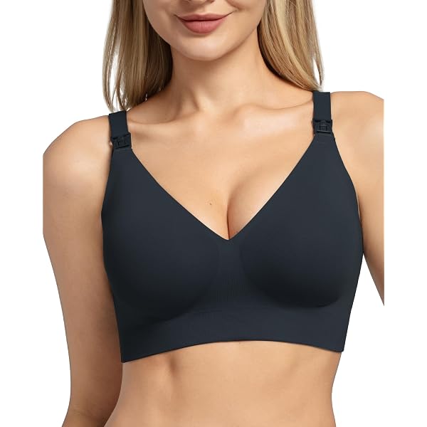 Soutien-Gorge D'Allaitement Sportif Momcozy CoolFit - Effet Rafraîchissant, Dos Nageur, Confort Grossesse Et Yoga