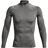 Under Armour UA HG Armour Comp Mock LS Maglia a Maniche Lunghe Uomo (Pacco da 1)