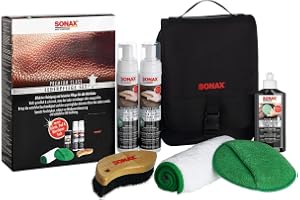 Sonax Premium Class 281941 Läderunderhållssats, 3 x 250 ml