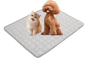 Chumix Tappeto per Cani, Tappetini Morbidi e Lavabili per Cuccia, Tappetini per Cuccia per Cani di Grossa Taglia e Tatti, Ideale per Casa, Auto, Viaggio (50x60 cm M)