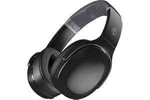 Skullcandy Crusher Evo Cuffie Wireless Over-Ear con Sensory Bass e Microfono, 40 Ore di Autonomia, Compatibili con iPhone, Android e Dispositivi Bluetooth - Nero
