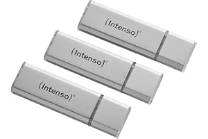 Intenso Alu Line 3X 32GB USB-Stick USB 2.0 silber (Dreierpackung)