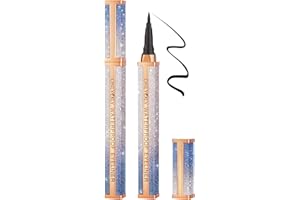 Onlyoily Eyeliner Wasserfest Schwarz Liquid Eyeliner Präzisionsminiatur Schnell trocknend Langlebig Eyeliner