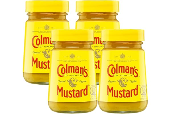 Colman's Original English Senap | Deliciously Spicy Classic to Transform Dish
