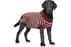 Hjyokuso Traje de recuperación para Perros y Gatos después de la cirugía, Camisa de recuperación para heridas Abdominales Masculinas y Femeninas, Vendas de Cuello en E, Alternativo